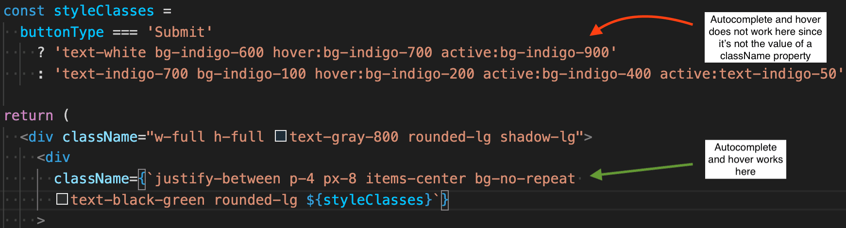 No plugin support for arbitrary strings